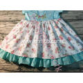 hand embroidered floral childrens boutique clothes